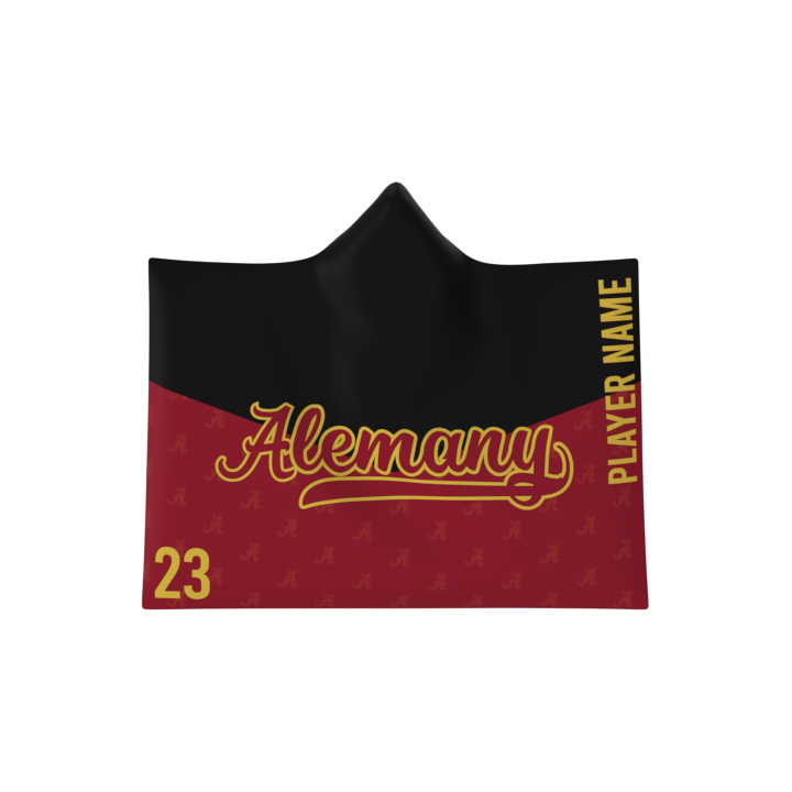 Alemany Custom Player Hoodie Blanket