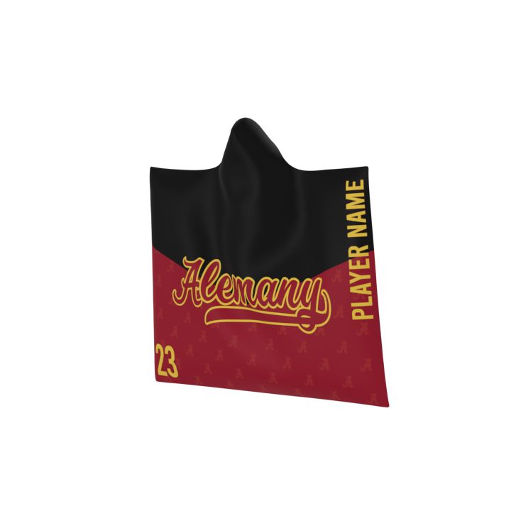 Alemany Custom Player Hoodie Blanket