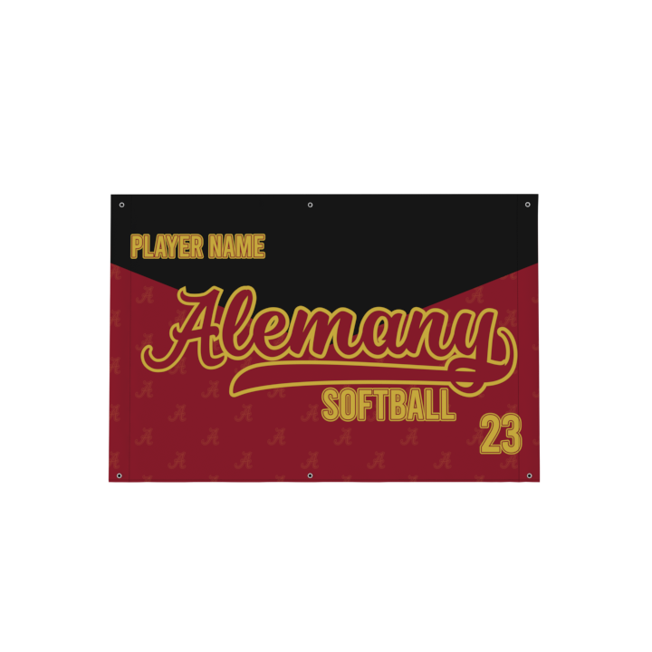 Alemany Custom Player Flag