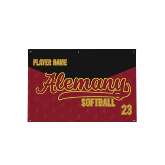 Alemany Custom Player Flag