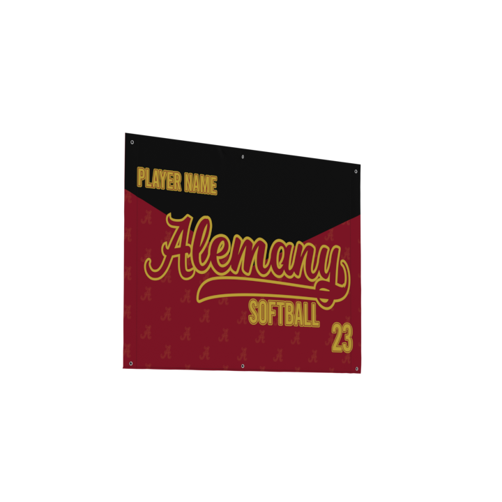 Alemany Custom Player Flag