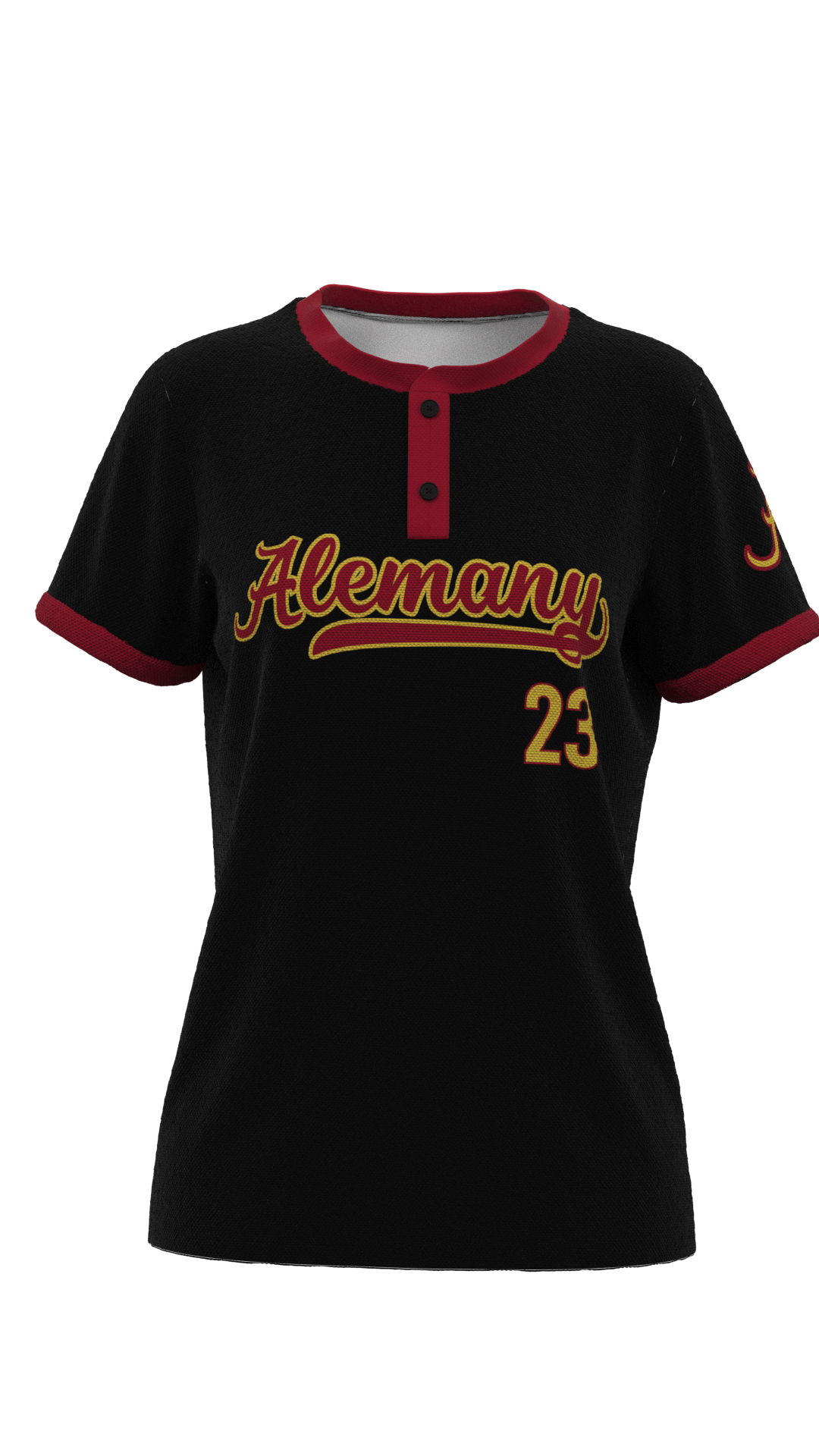 Alemany Softball Full Sublimation(Black)