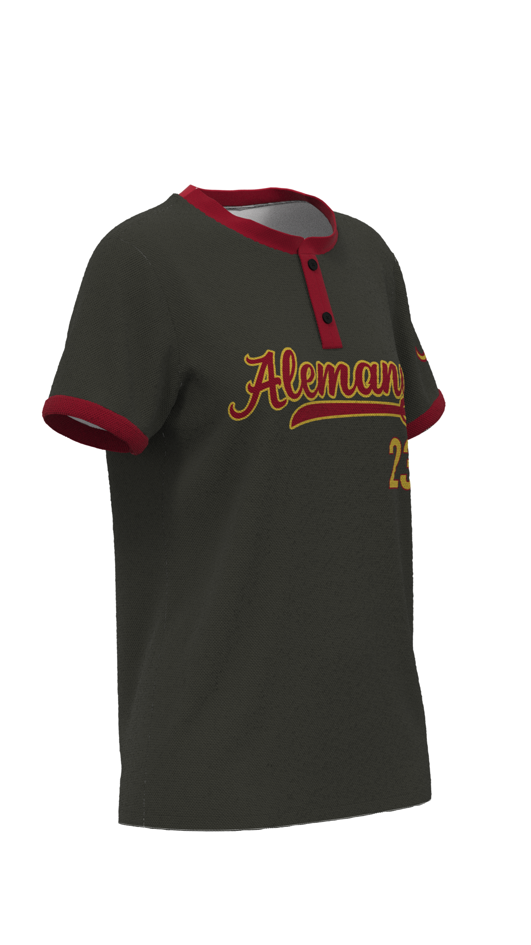 Alemany Softball Full Sublimation(Charcoal)