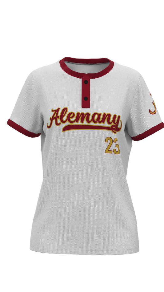 Alemany Softball Full Sublimation(White)