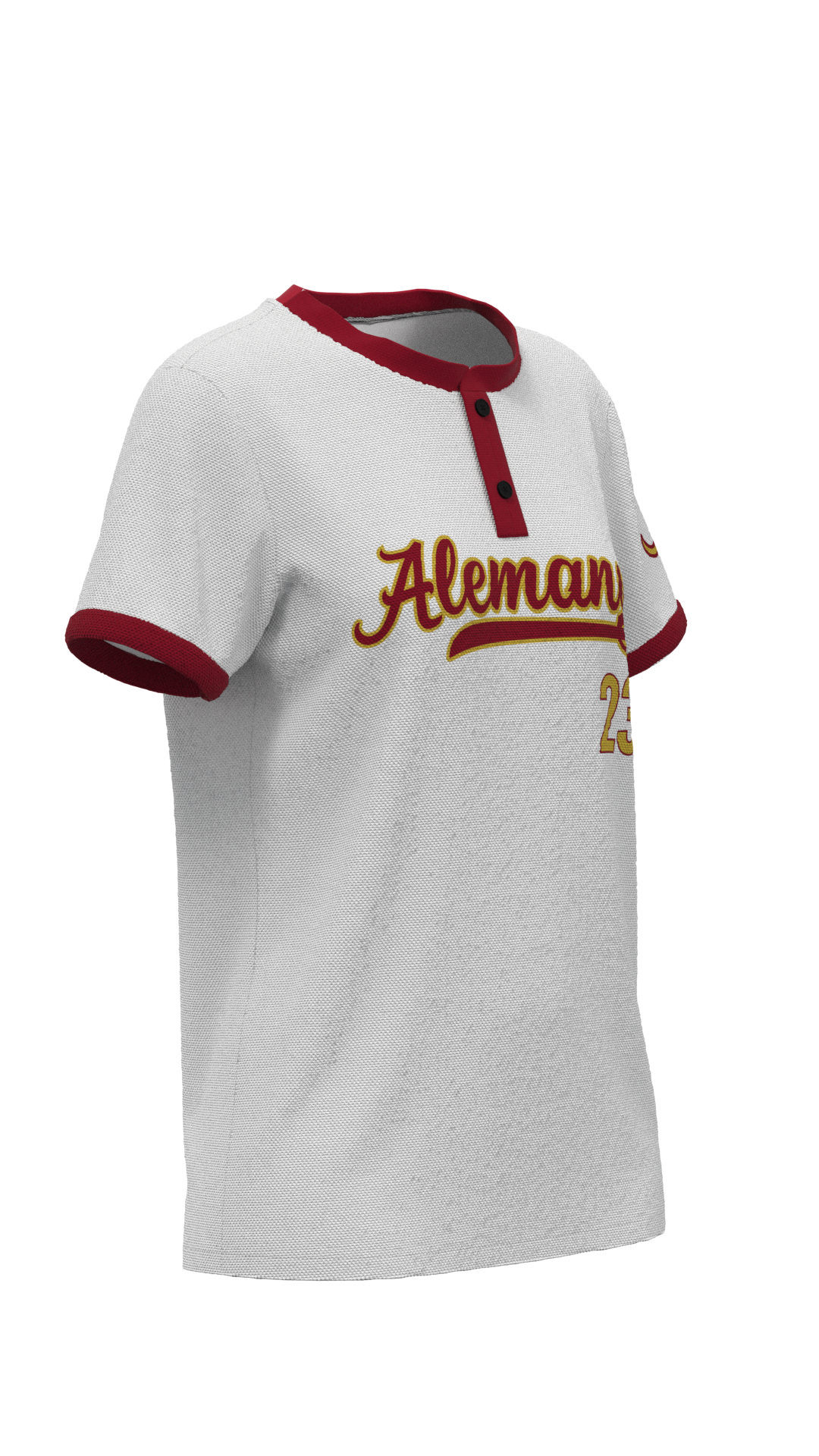 Alemany Softball Full Sublimation(White)